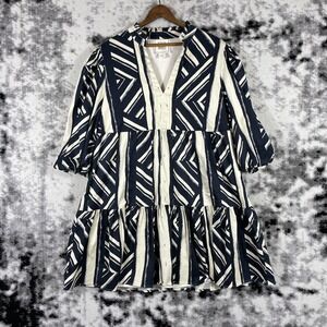 Emily McCarthy Frankie Dress Womens Size‎ Small Tiered Mini Babydoll